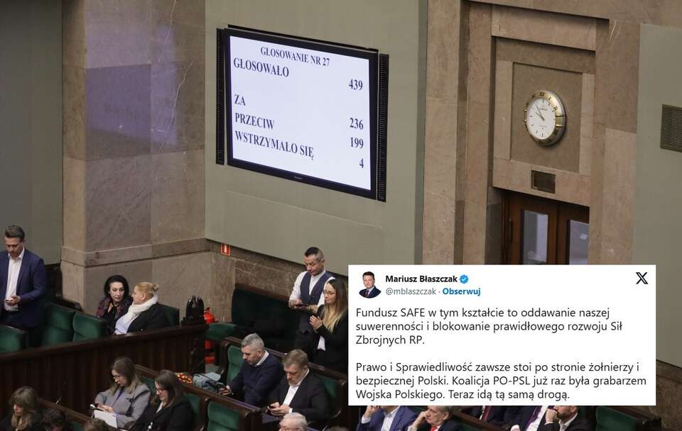 Politycy PiS o SAFE: Oddawanie naszej suwerenności. KOMENTARZE