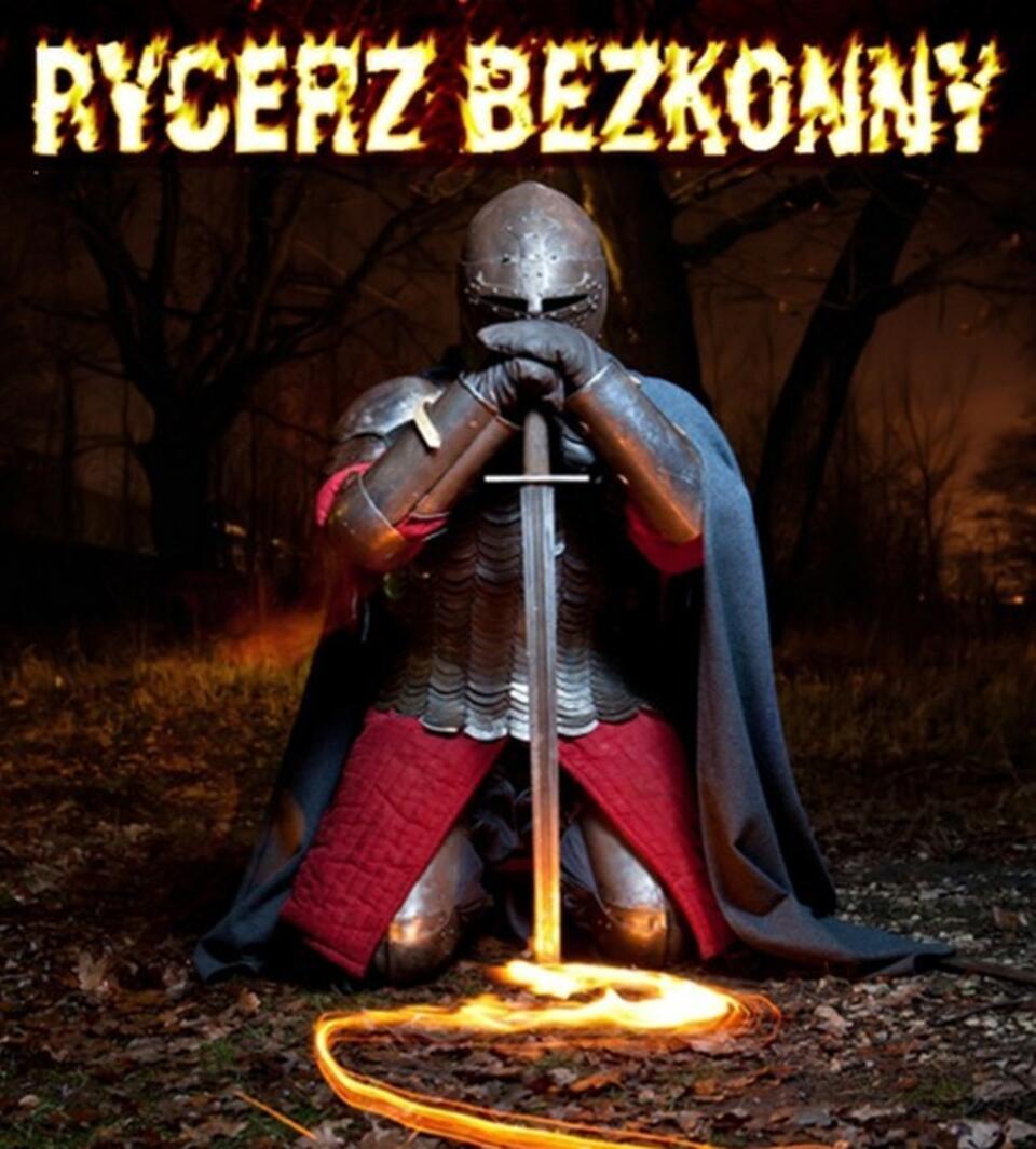 "Rycerz Bezzakonny". Fragment okładki