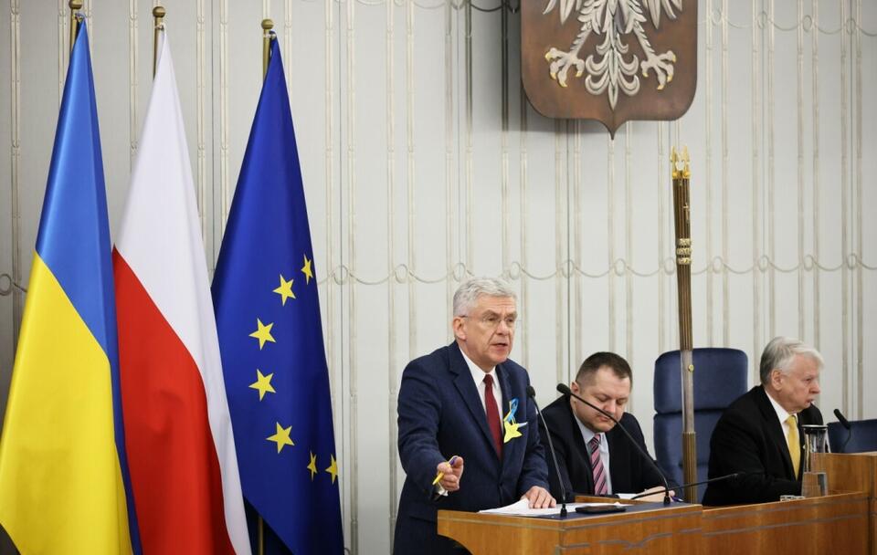 Senator Stanisław Karczewski  / autor: PAP/Leszek Szymański