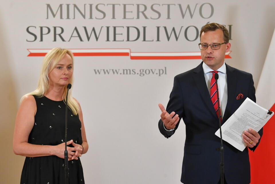 Agnieszka Borowska, Marcin Romanowsk / autor: PAP/Radek Pietruszka