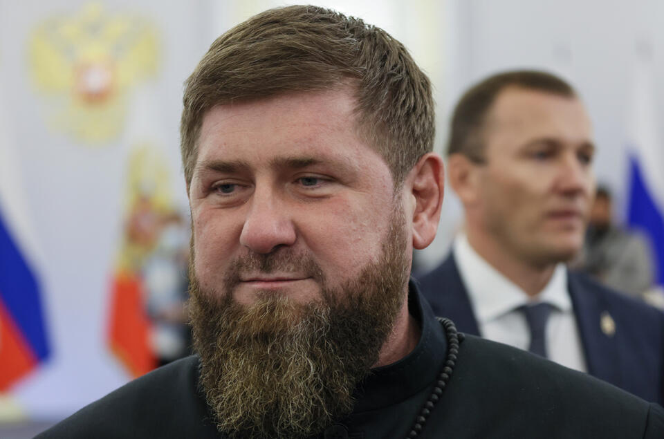 Lider Czeczenii Ramzan Kadyrow. / autor: PAP/EPA