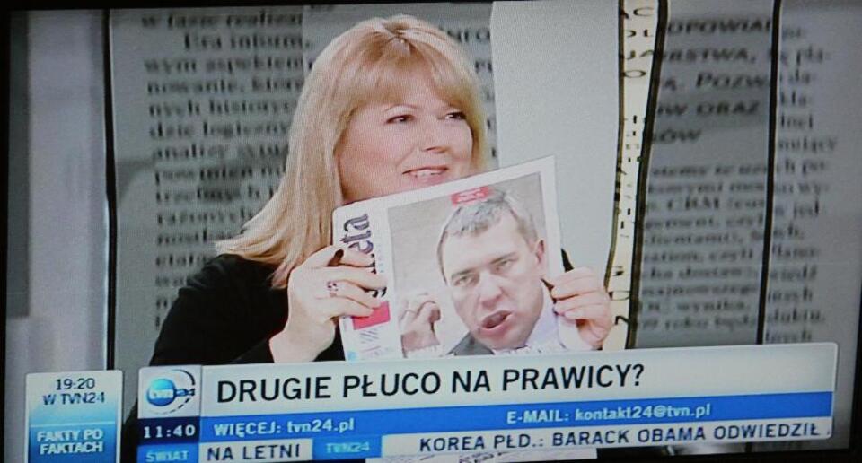 Romana Giertycha wspierają także TVN i GW. Fot. wPolityce.pl