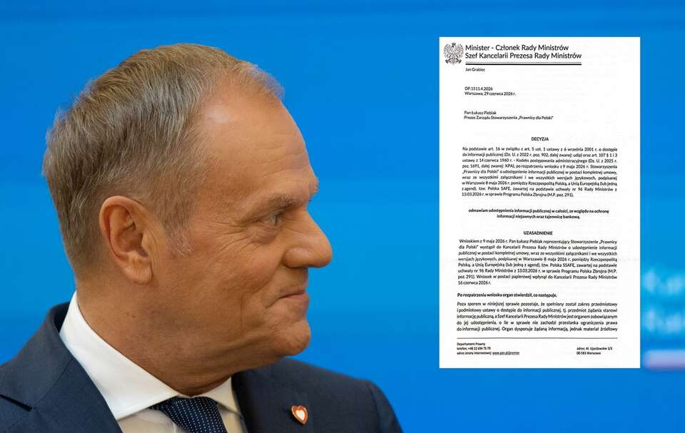 Tajemnica rządu Tuska ws. SAFE / autor: Fratria