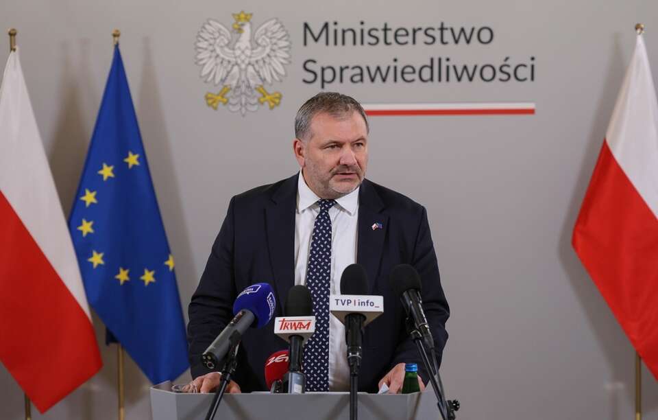 Waldemar Żurek (na zdjęciu) poinformował, że złożony został kolejny wniosek ws. ENA wobec Marcina Romanowskiego / autor: PAP/Paweł Supernak