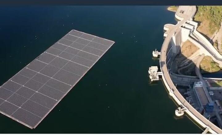 WIDEO. Największa w Europie pływająca elektrownia słoneczna