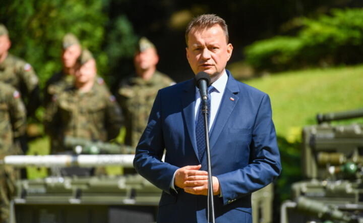 Wicepremier i minister obrony narodowej Mariusz Błaszczak / autor: PAP/Piotr Nowak