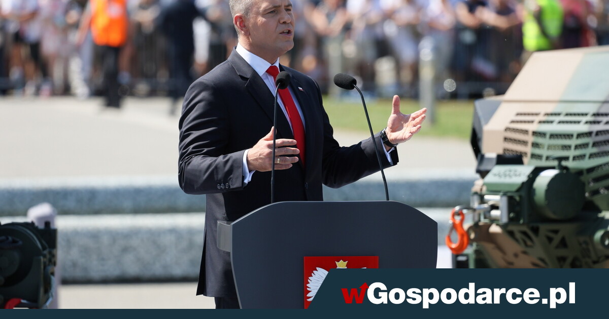 Nawrocki: koniec debat - 5 proc. PKB na obronność!