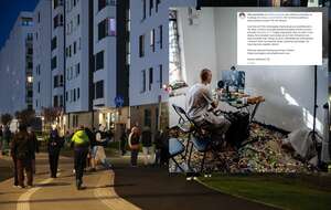 Miejsce zbiórki na fundację Cancer Fighters/Zdjęcie autorstwa Filipa Naumienki / autor: PAP/Leszek Szymański/Filip Naumienko(Instagram: filip.naumienko)