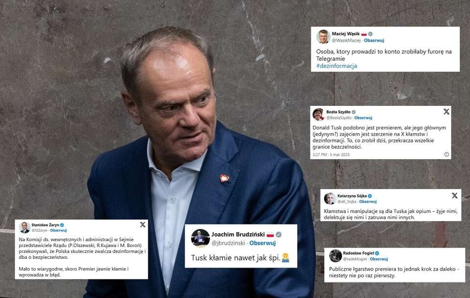 Donald Tusk / autor: Fratria/X