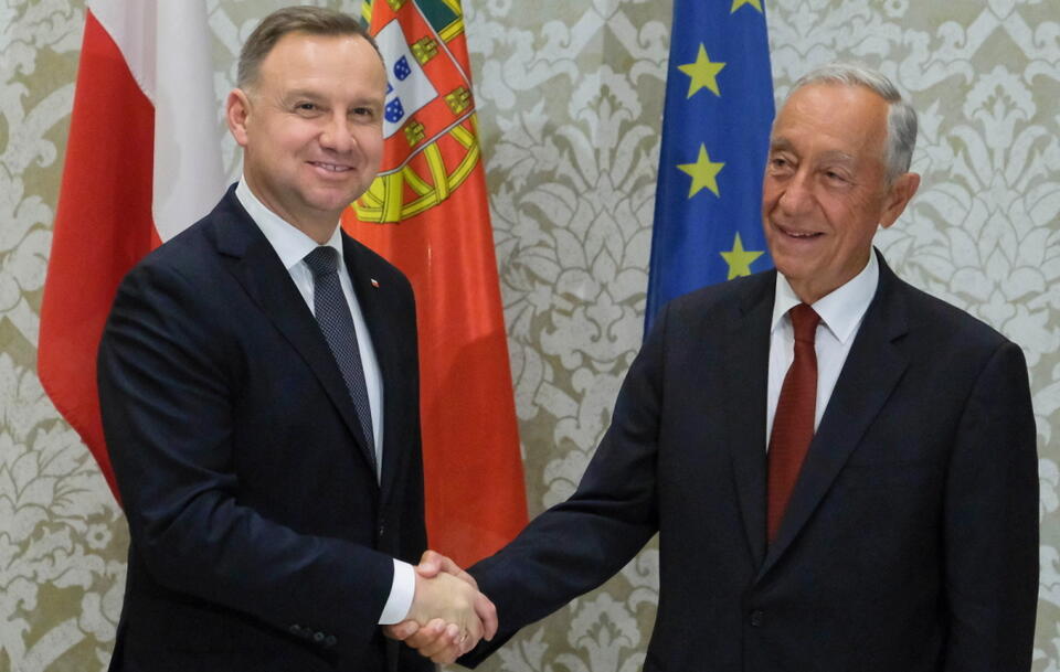 Andrzej Duda spotkał się z prezydentem Portugalii