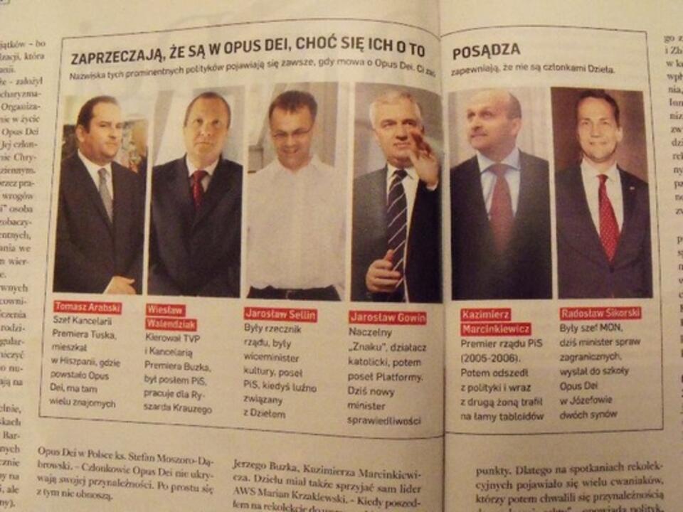 Pisanie w tonie sensacyjnym o Opus Dei to klasyczny przykład medialnej tandety. To jak pisanie o potworze z Loch Ness czy też wielorybie w Wiśle. 