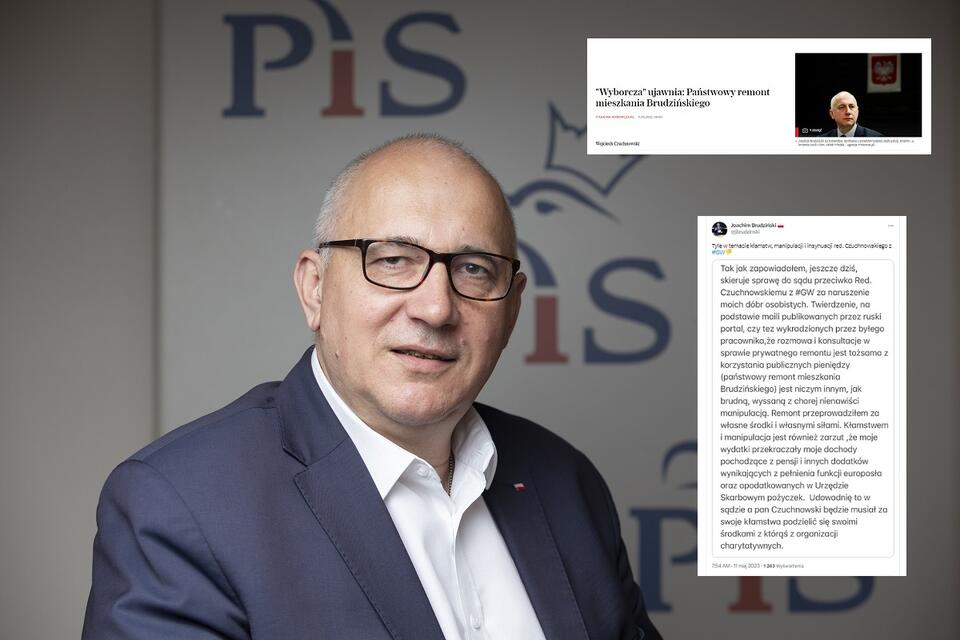 Joachim Brudziński (PiS) / autor: Fratria/Twitter/wyborcza.pl