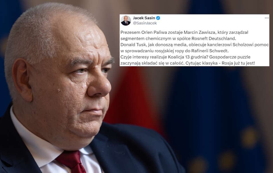 Przeszłość szefa Orlen Paliwa. Sasin: Rosja już tu jest!