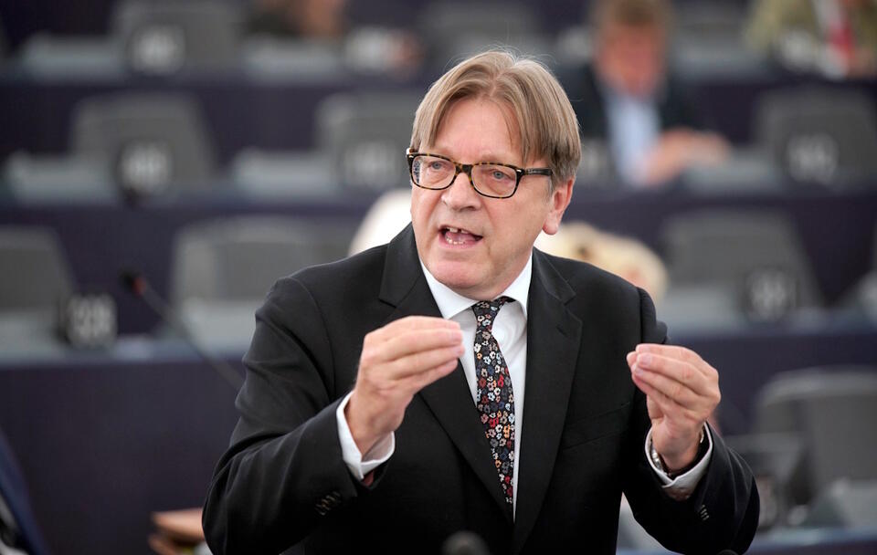 Guy Verhofstadt / autor: wikimedia.commons: European Parliament/https://creativecommons.org/licenses/by/2.0/