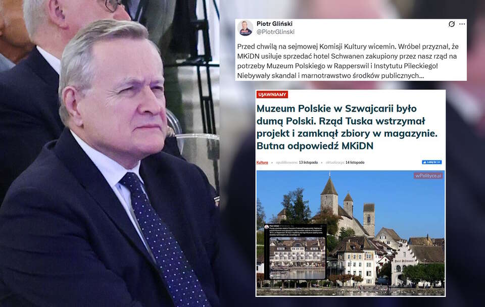 Piotr Gliński / autor: PAP/Albert Zawada/X/wPolityce.pl