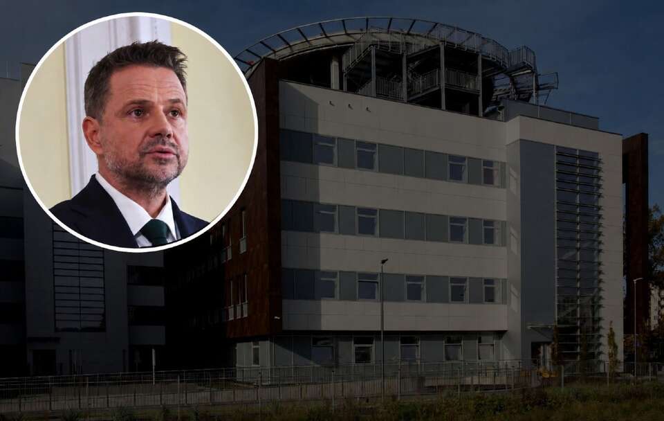 Szpital Południowy w Warszawie; Rafał Trzaskowski / autor: Fratria/PAP/Albert Zawada