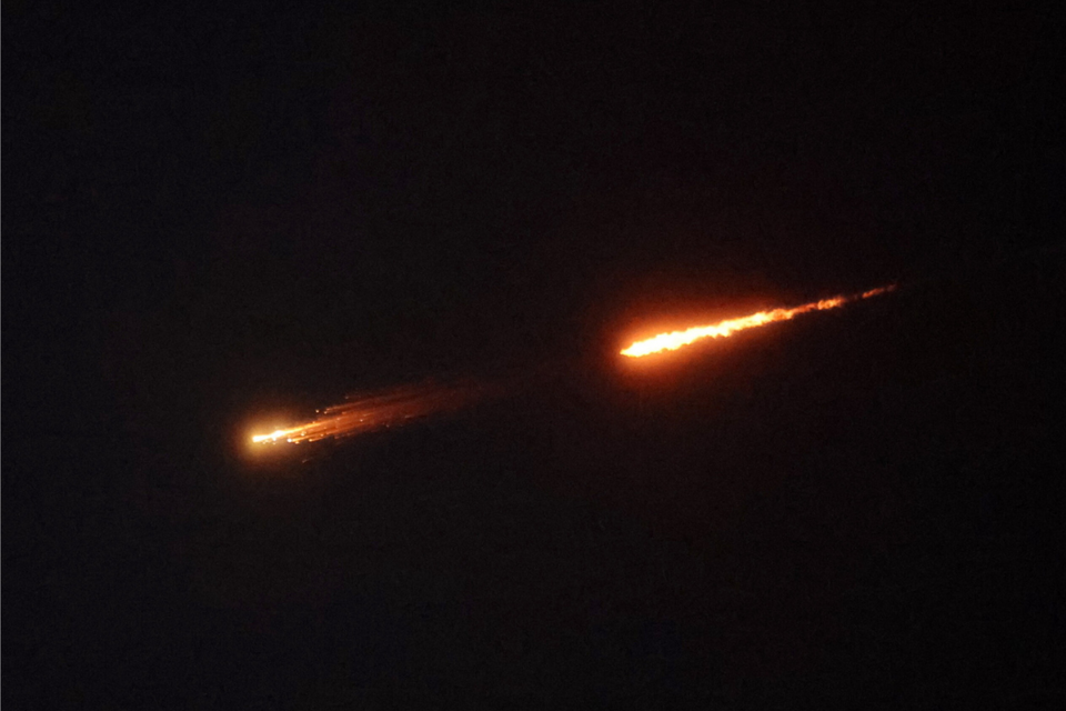 Rakiety wystrzelone w konflikcie na Bliskim Wschodzie / autor: PAP/EPA