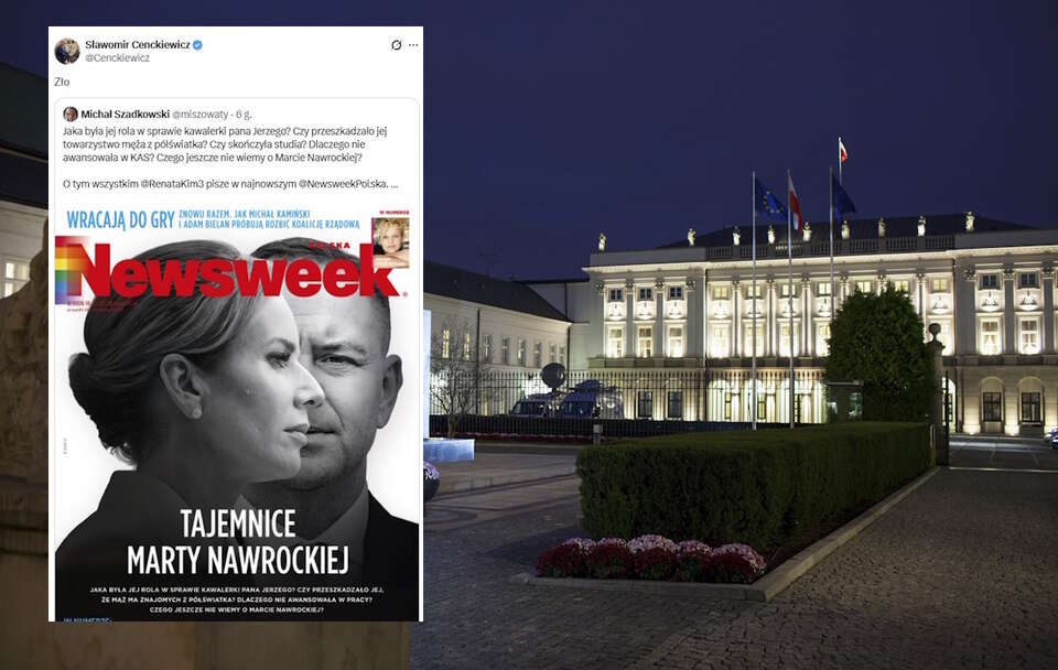 "Newsweek" i przemysł pogardy wobec prezydenckiej pary. "Zło"