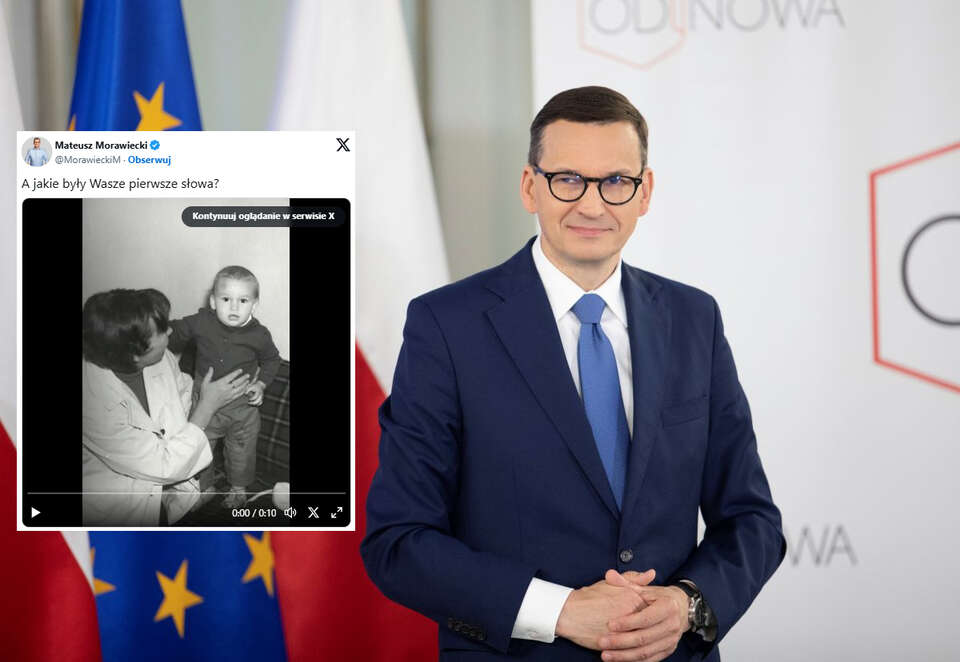 Pierwsze słowa młodego Morawieckiego? Były premier sięgnął po AI