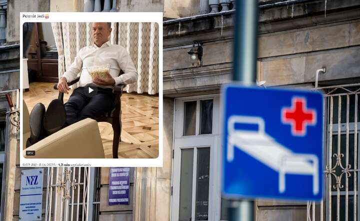 Donald Tusk buja w świecie "Gwiezdnych wojen" / autor: Fratria /AW / X - screen