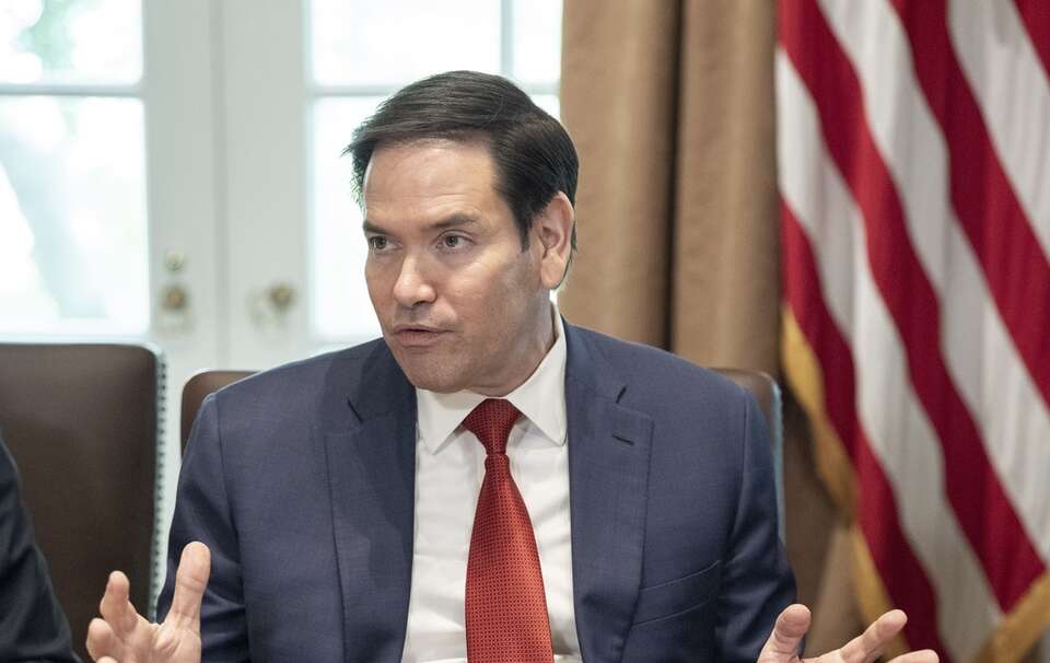 Marco Rubio / autor:  EPA/KEN CEDENO / POOL Dostawca: PAP/EPA.