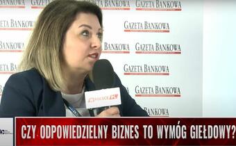 Jak ESG wpływa na polską giełdę? Wyjaśnia Izabela Olszewska