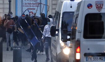 W Marsylii znów starcia tłumu z policją