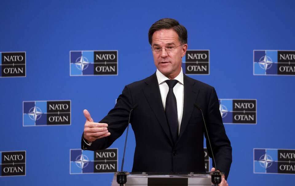 Mark Rutte / autor: PAP/EPA/OLIVIER HOSLET