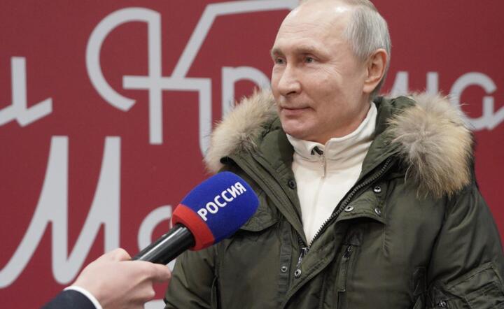 Prezydent Rosji Władimir Putin / autor: PAP/EPA/ALEXEI DRUZHININ / SPUTNIK / KREMLIN POOL