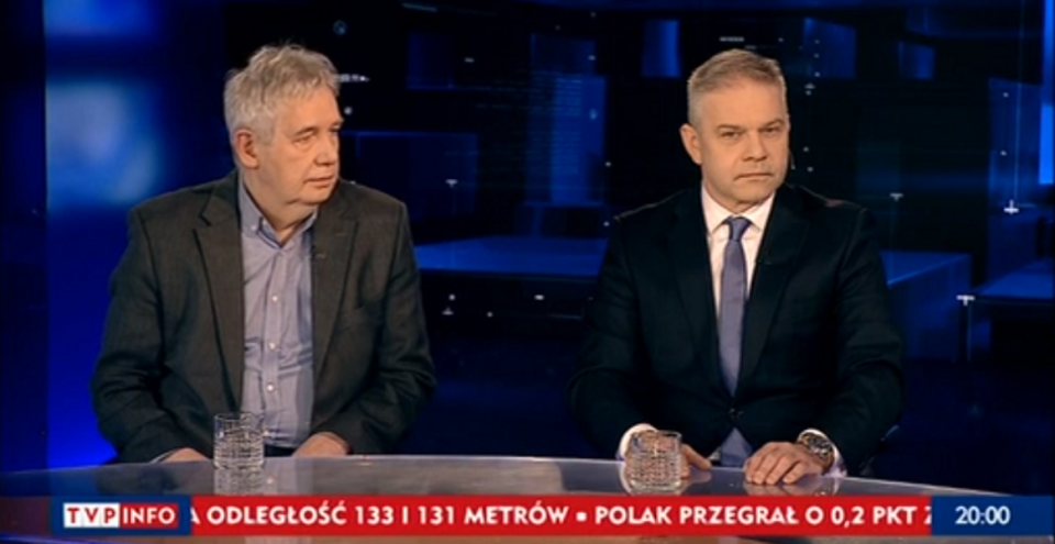 J. Guzy, D. Piekarz  / autor: screen TVP