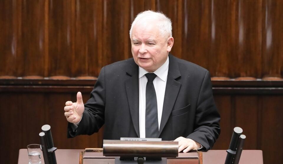 Jarosław Kaczyński / autor: PAP/Paweł Supernak