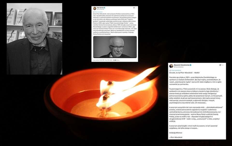 Śp. Piotr Wierzbicki we wspomnieniach. "Mądry ponad miarę"