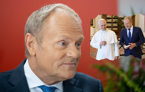 Donald Tusk / Audiencja u papieża Leona XIV / autor: PAP / KPRM