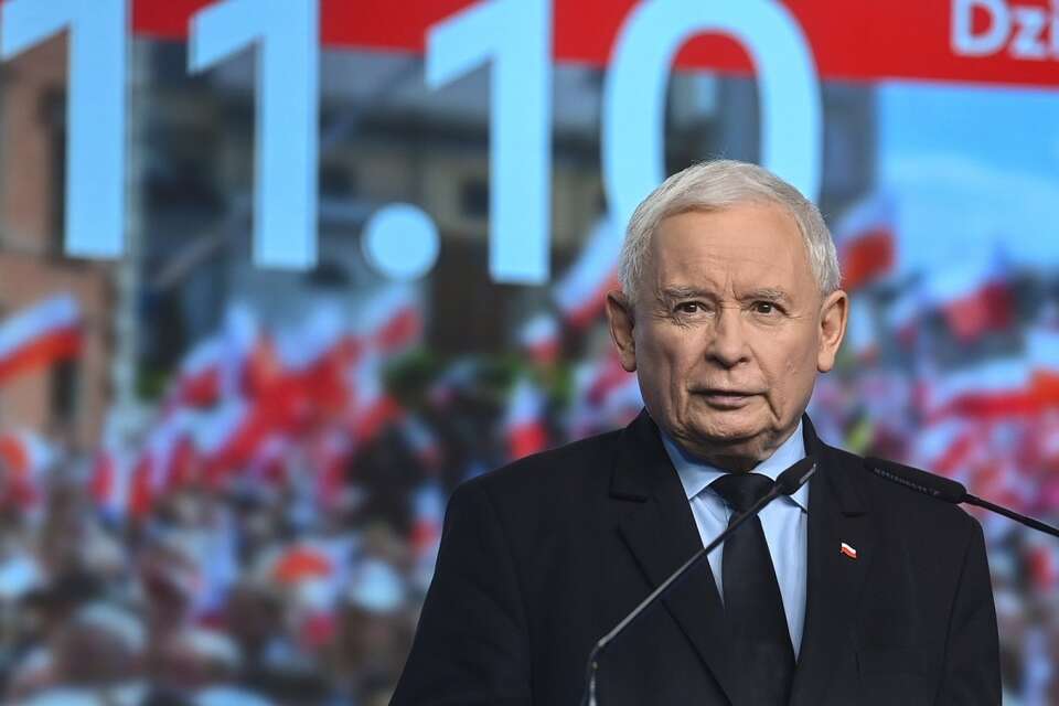 Prezes PiS Jarosław Kaczyński / autor: PAP/Piotr Nowak