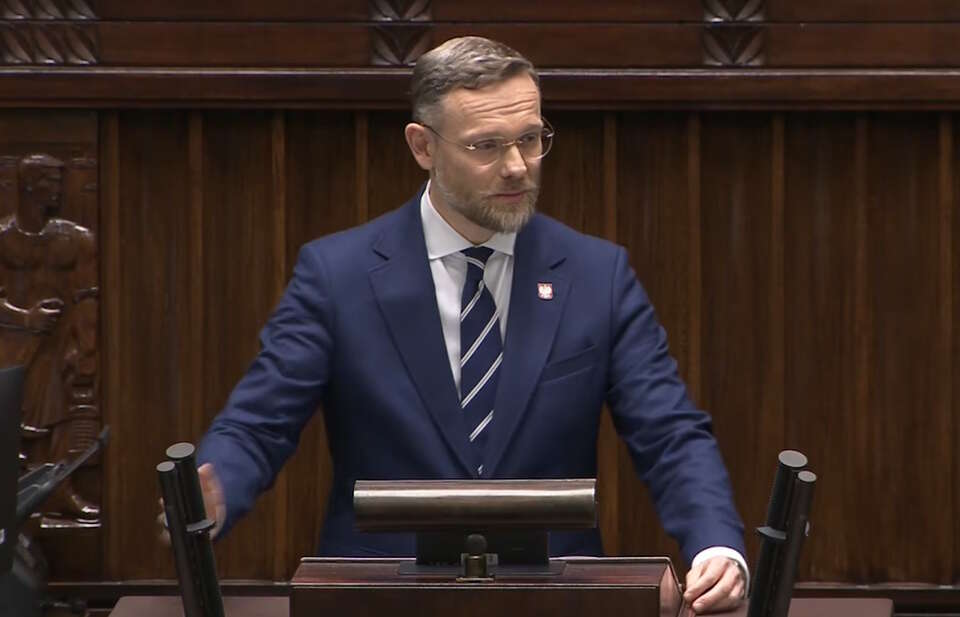 Zbigniew Bogucki w Sejmie RP / autor: screenshot/sejm.gov.pl