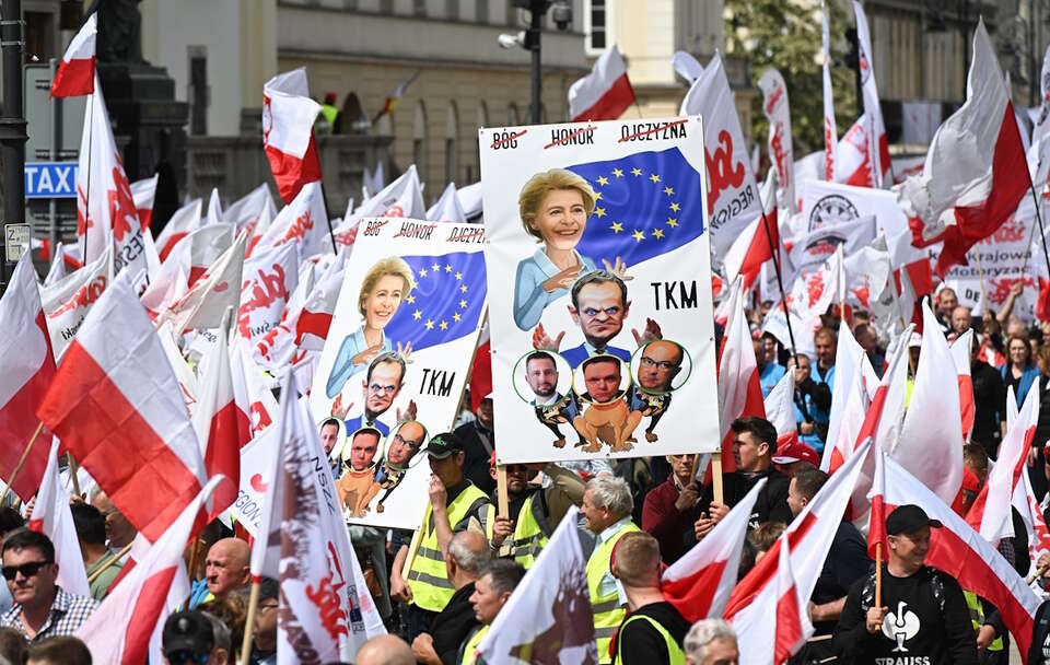 Protestujący przekazali petycję przedstawicielom KE