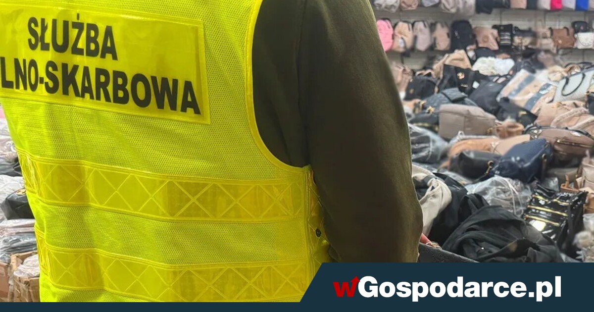 KAS skonfiskowała trzy tysiące podrabianych torebek