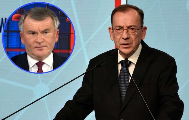 Europoseł PiS Mariusz Kamiński krytycznie o ataku na I prezesa SN sędziego Zbigniewa Kapińskiego, który idzie za pośrednictwem TV Republika.  / autor: Fratria