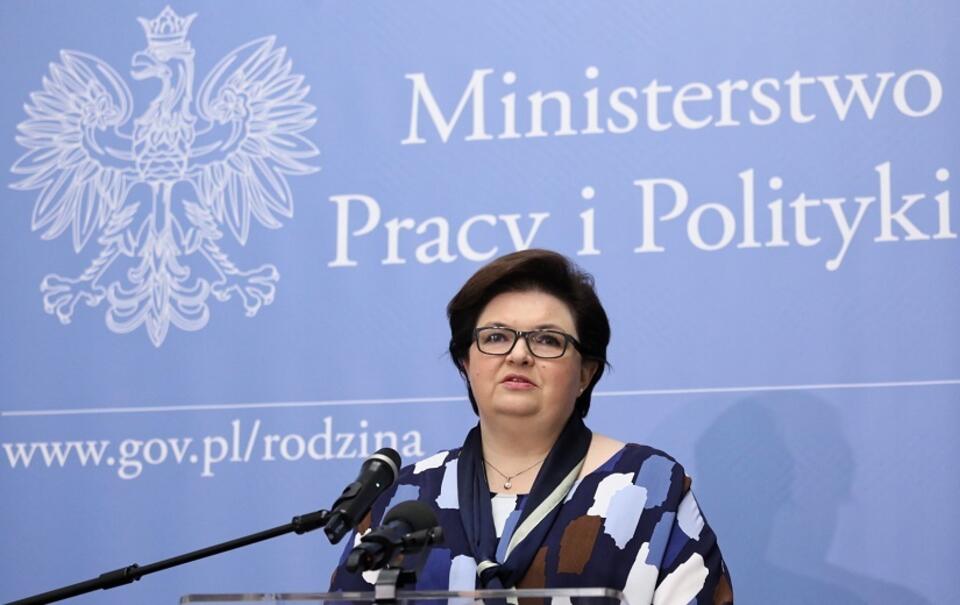  Podsekretarz stanu w MRPiPS Elżbieta Bojanowska / autor: PAP/Tomasz Gzell