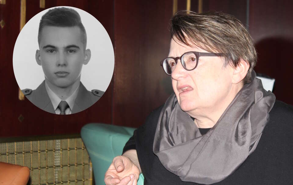 Agnieszka Holland, śp. Mateusz Sitek / autor: Fratria/PAP/Albert Zawada