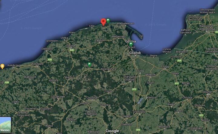 lokalizacja Lubiatowa na Pomorzu / autor: Google Maps