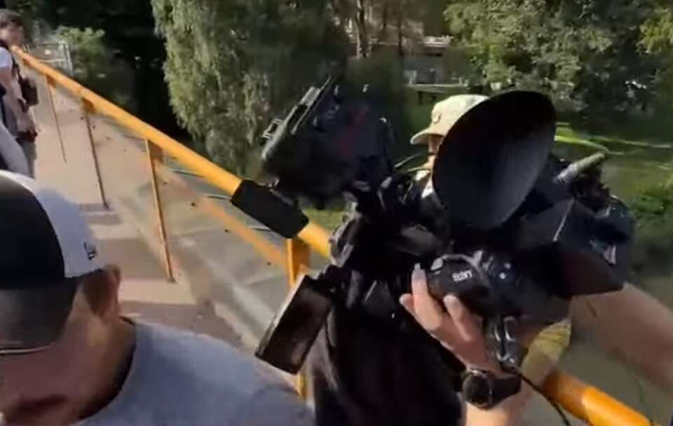 atak na Telewizję wPolsce24 / autor: wPolsce24