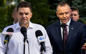 Dawid Kacprzyk i Karol Nawrocki / autor: Fratria