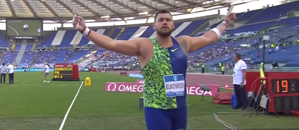 Konrad Bukowiecki / autor: youtube  IAAF Diamond League