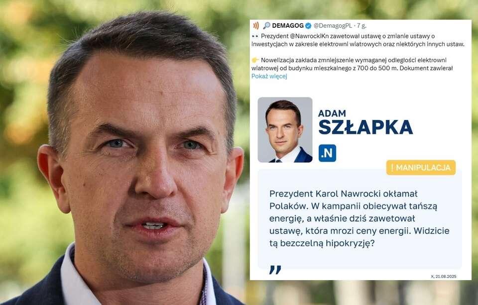 Adam Szłapka / autor: Fratria