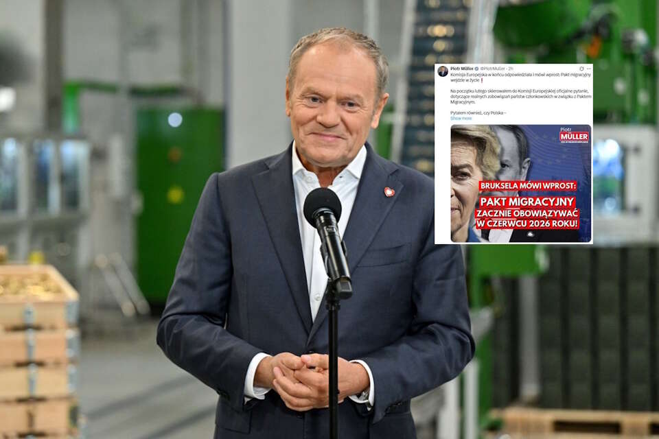 Donald Tusk / autor: PAP-Piotr Polak/X-Piotr Müller, screen