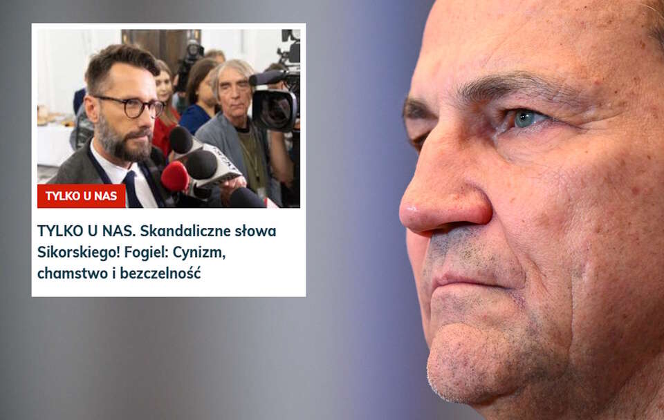 Wicepremier, minister spraw zagranicznych Radosław Sikorski podczas konferencji prasowej w Hotelu Sheraton w Sopocie. / autor: PAP/Andrzej Jackowski