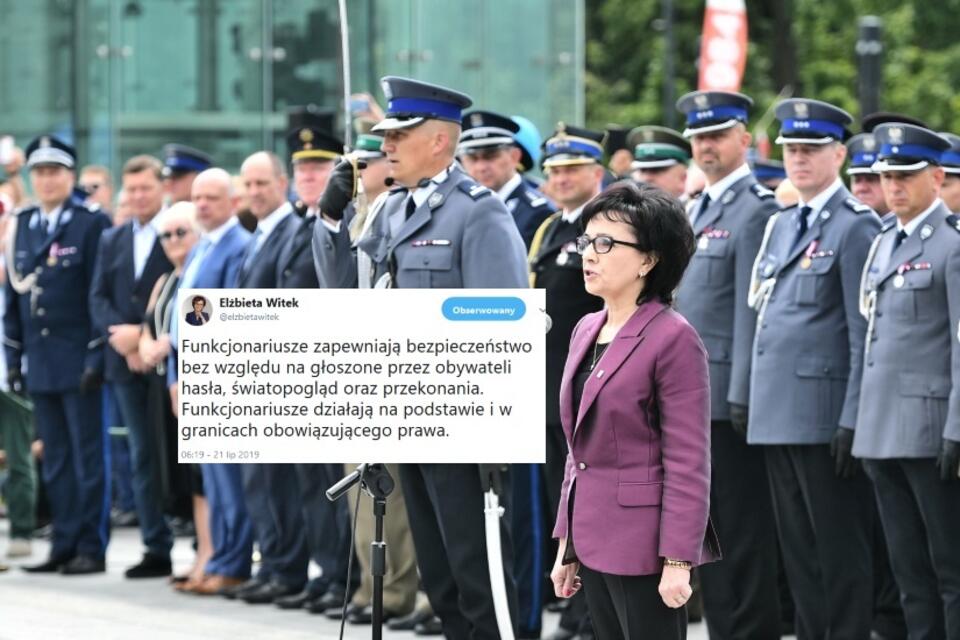 Minister Elżbieta Witek  / autor:  	PAP/Maciej Kulczyński