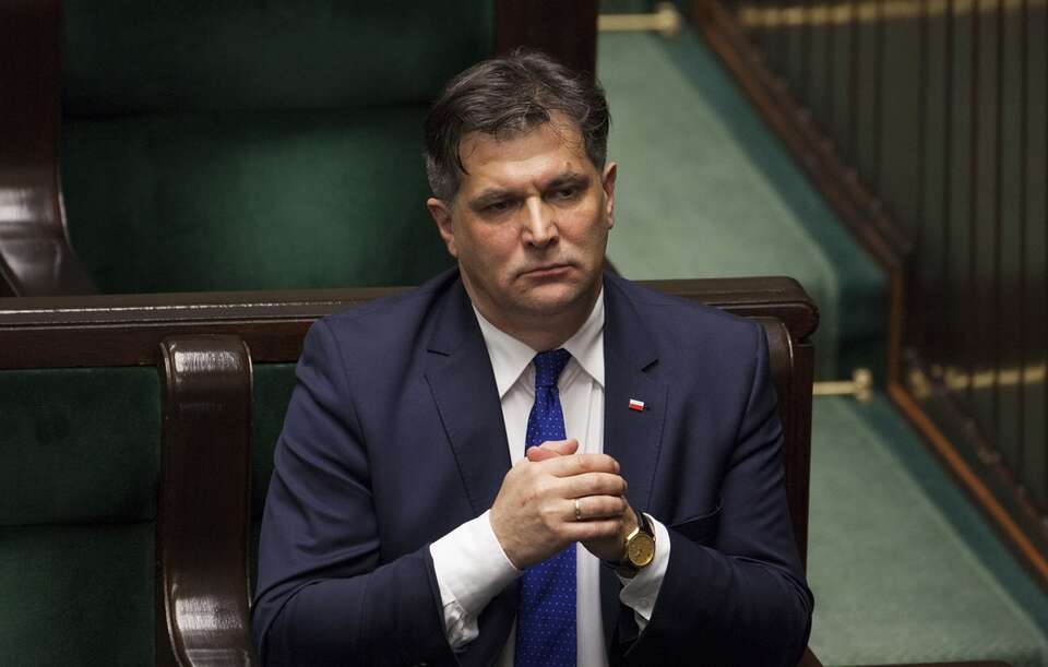 Piotr Kaleta w mocnych słowach skomentował wybór Włodzimierza Czarzastego na marszałka Sejmu. / autor: Fratria