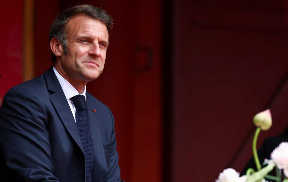 Emmanuel Macron / autor: PAP/EPA/Chalinee Thirasupa / POOL